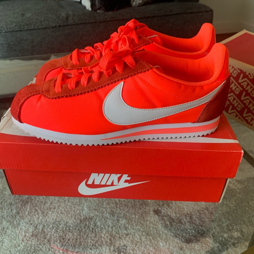 Nike Cortez Nylon Crimson White